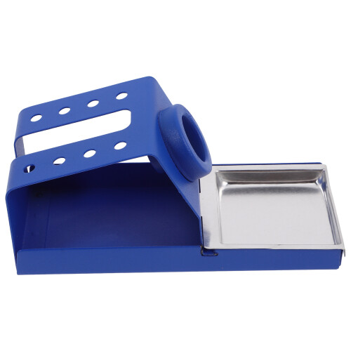 3Pièces Support De Fer À Souder Bleu En Métal Robuste Usage 1