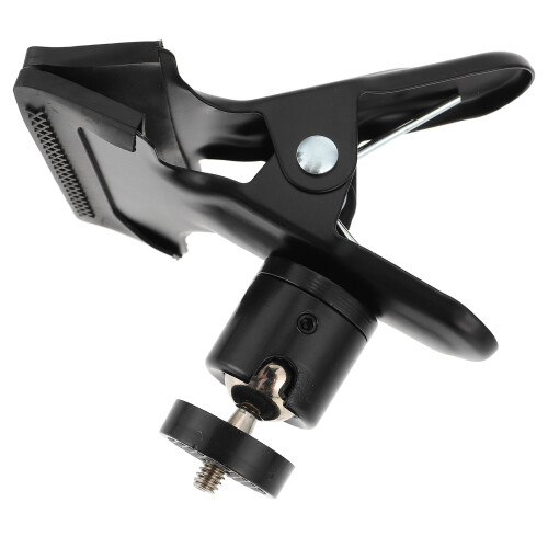 2Pièces Clip De Fixation Caméra ABS Noir Avec Rotation 360 Trépied 2