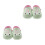 2Paires Verts Enfants Confortables Pour Et 6