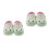 2Paires Verts Enfants Confortables Pour Et 4