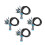 4Pcs Efficient PP Drip Irrigation Kit Automatic Waterer for Plants 7
