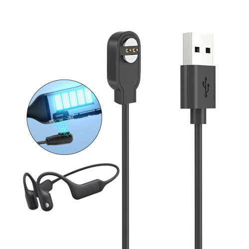 Magnetische oortelefoon USB-snellaadkabel Datasnoer Station 1
