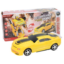 Innovative Transform Robot With LED Light, 2.4Ghz Remote Control Car Ensures Seamless One-Button Deformation And Exciting 360-Degree Rotation
