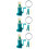 3Ensembles Tricoteuse Manuelle Couleur Assortie DIY Facile Robuste 10