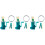3Ensembles Tricoteuse Manuelle Couleur Assortie DIY Facile Robuste 6