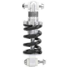 High-performance Mountain Bike Shock Absorber, Adjustable Preload Alloy Spring for Smooth Driving, Extra Bushings for Easy Installation