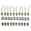 Outdoor Tactical D Ring Snap Hook Plastic Replacement For Metal Carabiner Easy Install Hook With Quick Release Button Compatible With Molle Webbing 5