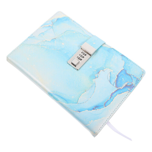 2Pièces Journal Sécurisé À Clé PU, Papier Doux Pour