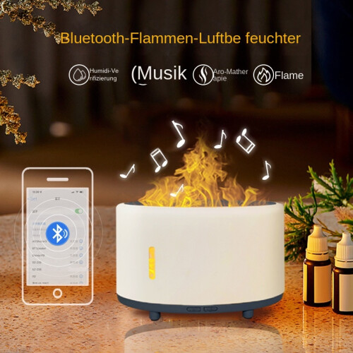 Bluetooth-Musik-Flammen-Luftbe feuchter 200ml 1
