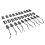 Outdoor Tactical D Ring Snap Hook Plastic Replacement For Metal Carabiner Easy Install Hook With Quick Release Button Compatible With Molle Webbing 5