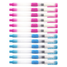 24Pcs Plastic Water Brush Pens for Art with Nylon Tips Assorted Colors