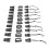 Outdoor Tactical D Ring Snap Hook Plastic Replacement For Metal Carabiner Easy Install Hook With Quick Release Button Compatible With Molle Webbing 6