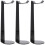 3Pièces Porte Casque Noir Pour Bureau Nettoyé Et Rangé 7