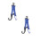 2Pièces Clip Avec Support Batte Crochet Pour Baseball 6