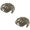 2Pièces Mini 35 Argent Pour Kart Remplacement Fiable 7