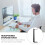3Pièces Porte Casque Noir Pour Bureau Nettoyé Et Rangé 11