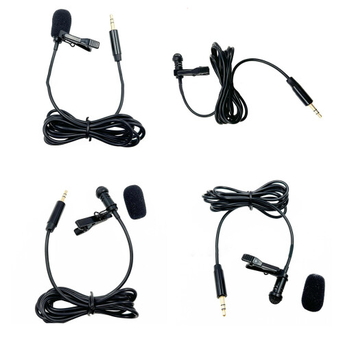 Voor Mic Lavalier Microfoon High-Definition-2 meter 2