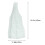 2Pcs Creative Frosted Cello Covers White Durable Instrument Protectors 11