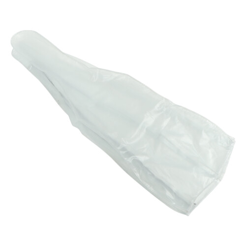 2Pcs Creative Frosted Cello Covers White Durable Instrument Protectors 1