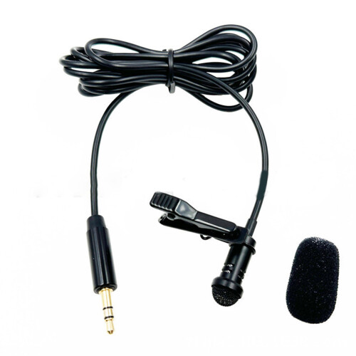 Voor Mic Lavalier Microfoon High-Definition-2 meter 1