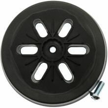 Tampon en caoutchouc flexible pour le ponçage des bords, plaque de support adhésive à 6 trous sensible à la pression pour Bosch Gex150Ac Turbo