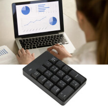 Wireless Numeric Keypad SK 51AG 18 Keys for Home & Office Black