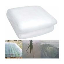 UV-beständiges, feinmaschiges Insektenschutznetz aus atmungsaktivem, weichem Polyester für den Garten, langlebig, ideal für DIY-Projekte, 3 x 6 m