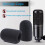 Housse en mousse pour pare-brise de Microphone, réduit le vent 6