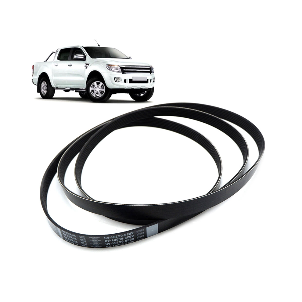 Car Engine Fan Belt Serpentine Drive Belt For Ford Ranger 2.2L Everest 2011- 7Pk3143 Fb3q-6C301-Ga Fb3q6c301ga 6935161549379