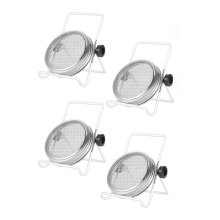 Sprouting Kit,Stainless Steel Sprouting Jar Lids Stands Jar Screen Lids For Regular Mouth Jar Canning