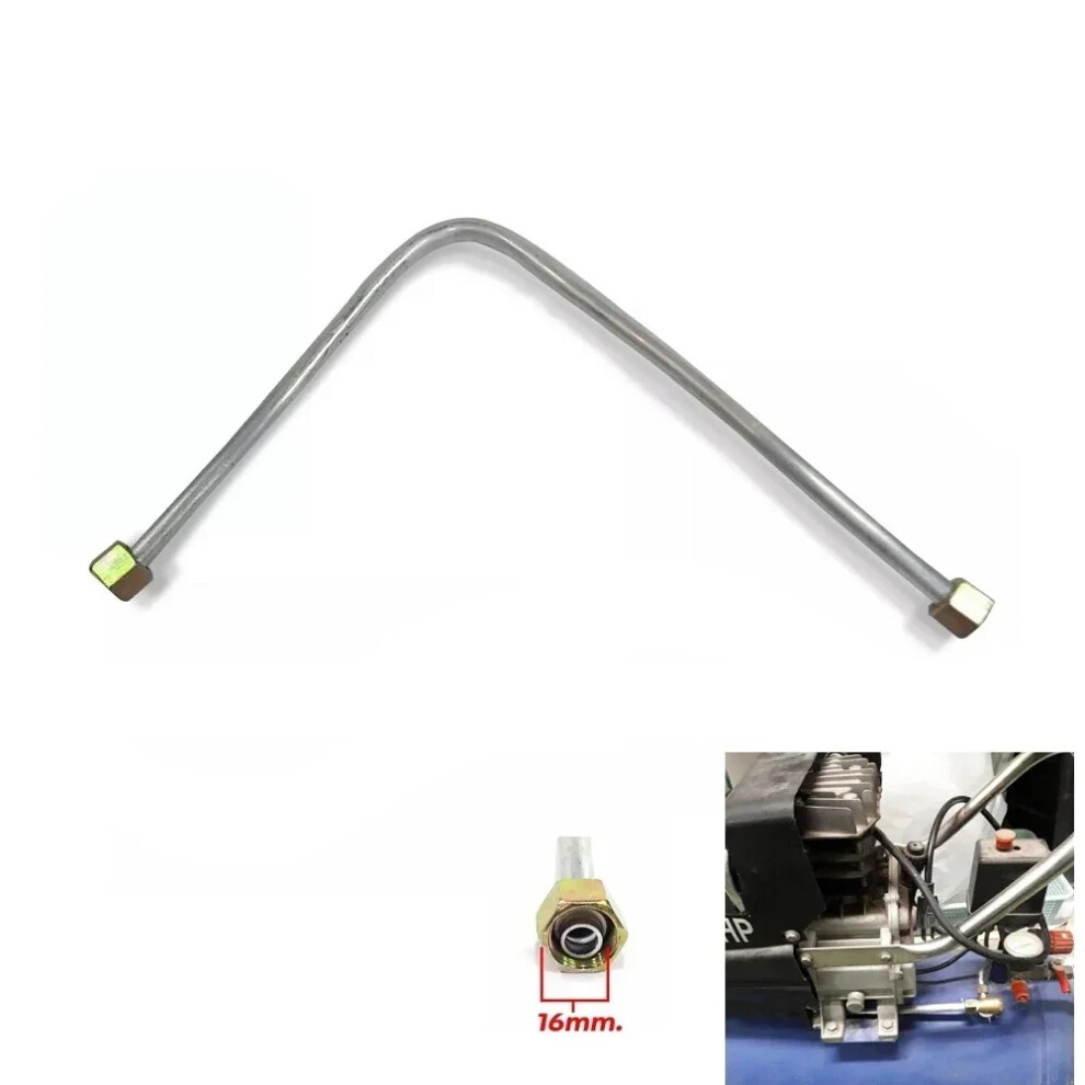 Aluminum Air Compressor Exhaust Tube Replacement Air Pipe Air Pump Spare Parts G3/8" Air Compressor Accessories Wholesale 6935161528183