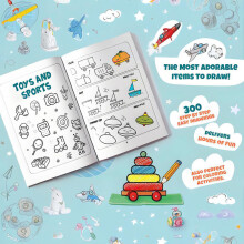 How To Draw Anything: 300 Drawings Of Adorable Things, Animals, Food, Gifts, And Other Amazing Items | Book For Kids
