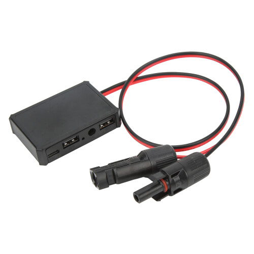 Σταθερός ρυθμιστής τάσης USB για ηλιακούς συλλέκτες, προσαρμογέας ηλιακής 1