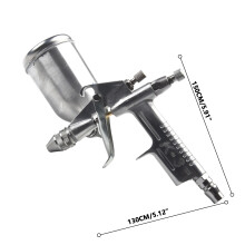 K-3 buse 0,5 mm Pistolet pulvérisateur pneumatique professionnel Pulvériseur en alliage Outil atomiseur pour peindre des voitures