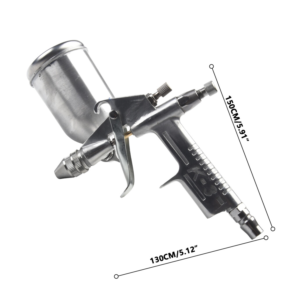 K-3 0.5Mm Nozzle 125Ml Spray Gun Professional Pneumatic Airbrush Sprayer Alloy Painting Atomizer Tool For Painting Cars 6935161422221