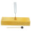 2Pièces Fourche 256 Hz Avec Support Bois Clair Et Marteau 1