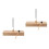 2Pièces Fourche 256 Hz Avec Support Bois Clair Et Marteau 6