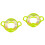 2Pièces Siège Enfants Vert PVC Confortable Sécurisé 6