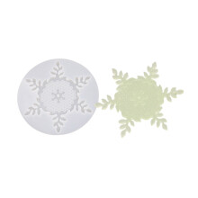 3D Snowflake Silicone Mold for Cake Cupcake Table / Pendant /-1