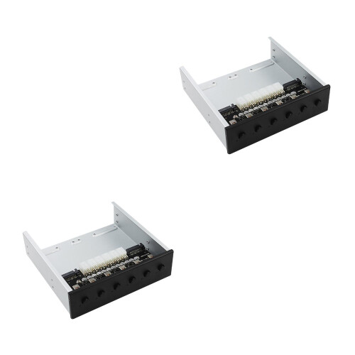 2Pièces Hdd Métal Noir Pour Pièce Alimentation Stable 2