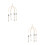 2Pièces Mobile Bébé En Bois Avec Carillons Suspendus 8