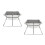 2Pièces Réchaud Bbq Pliable En Acier Inoxydable Compact Durable 9