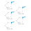5Ensembles Socle Figurine Stable Plastique Pour Exposition 9