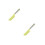 2Pièces Spatule Silicone Cuisine, Résistante Facile Nettoyage Vert 6