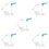 5Ensembles Socle Figurine Stable Plastique Pour Exposition 7