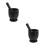 2Ensembles Outil Broyage Ail Noir Pour Cuisine Épices 8
