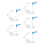 5Ensembles Socle Figurine Stable Plastique Pour Exposition 6