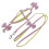 2Pcs Comfortable Pulling Rope Durable Dog and Cat Leash 1