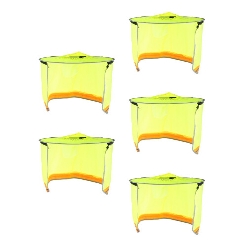 5Pièces Pare-Soleil Pour Casques De Avec Protection Cou 2