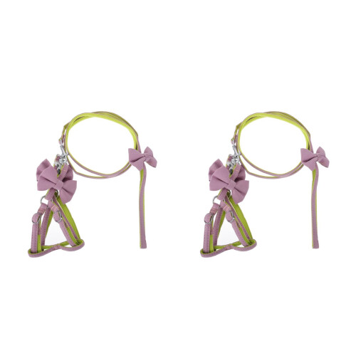 2Pcs Comfortable Pulling Rope Durable Dog and Cat Leash 2